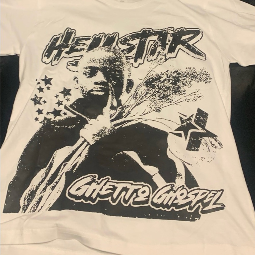 Graphic White T-Shirt with Bold Design